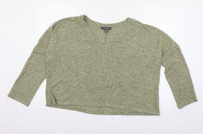 Primark Womens Green  Knit Pullover Jumper Size 12