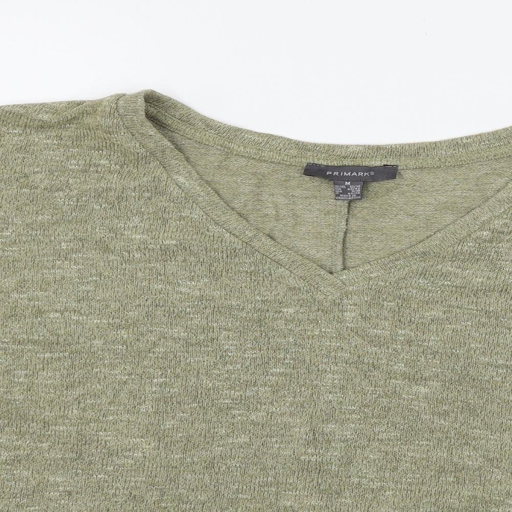 Primark Womens Green  Knit Pullover Jumper Size 12