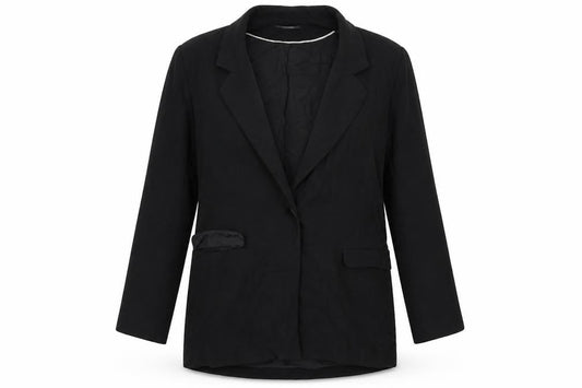 Womens UK Size 14 Promod Regular Black Blazer