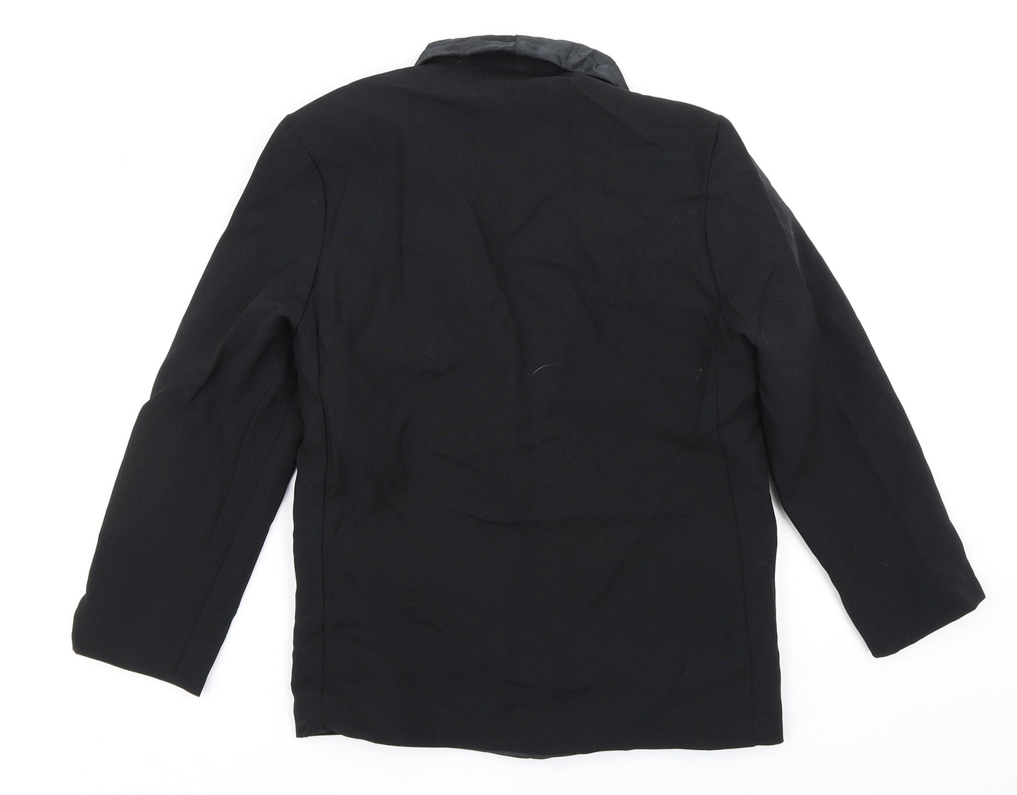 Womens UK Size 8 Preworn Regular Black Blazer