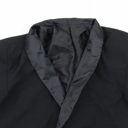 Womens UK Size 8 Preworn Regular Black Blazer