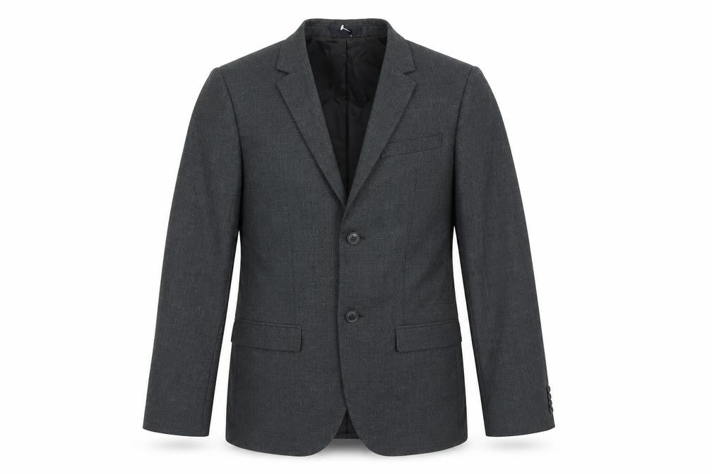 Mens UK Size 38 Topman Regular Grey Suit Jacket