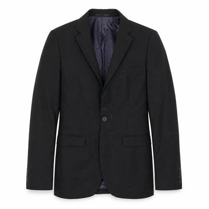 Mens UK Size 36 Topman Regular Black Suit Jacket