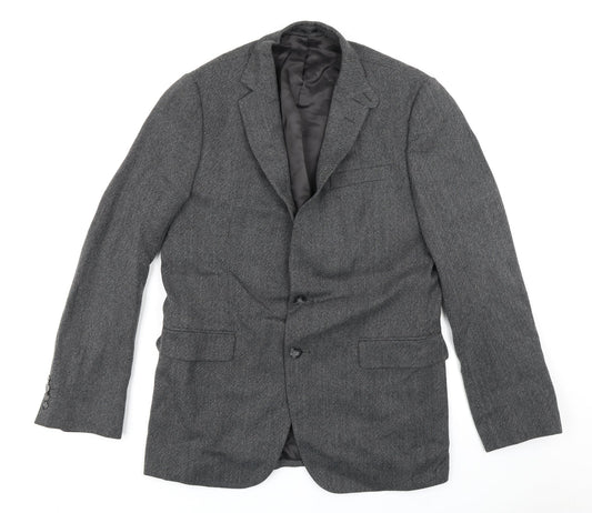 Mens UK Size 40 James Barry Regular Grey Suit Jacket