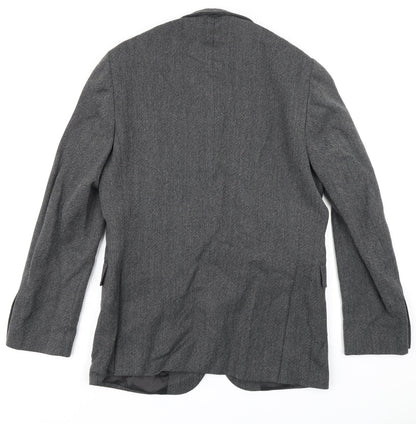 Mens UK Size 40 James Barry Regular Grey Suit Jacket