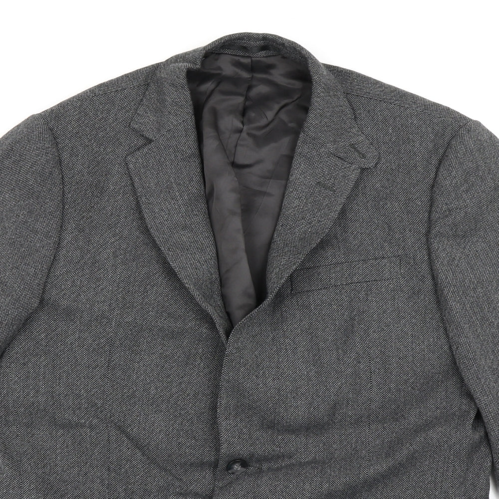 Mens UK Size 40 James Barry Regular Grey Suit Jacket