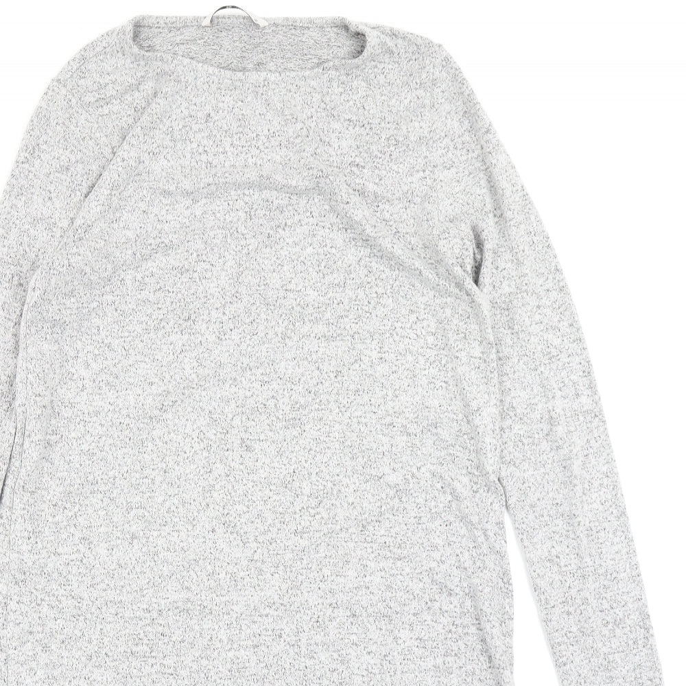 TU Womens Grey   A-Line  Size 10  - Lace hem