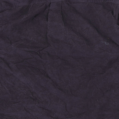 Tom Hagan Mens Blue  Corduroy  Button-Up Size M