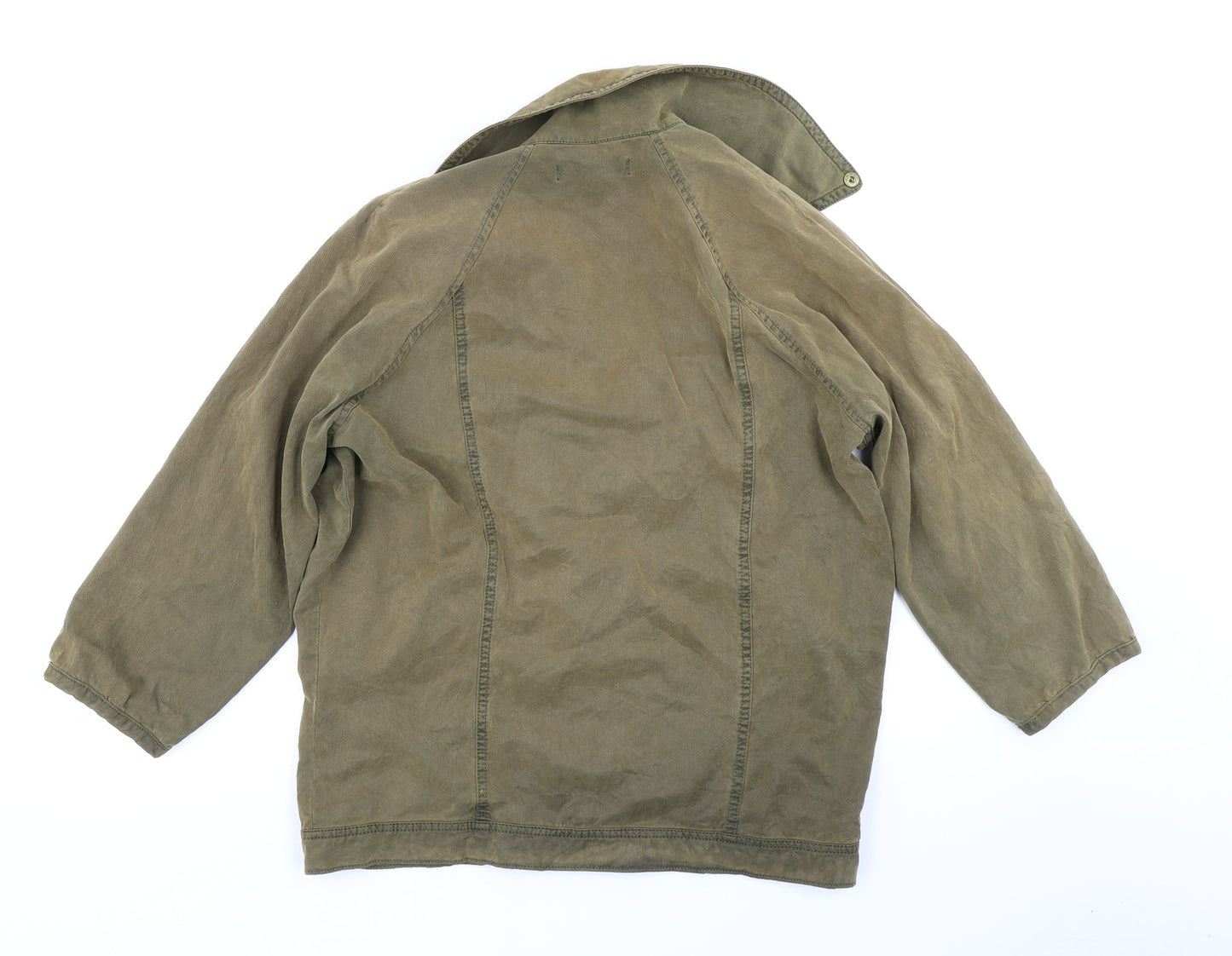 Womens UK Size S FOREVER 21 Green Jacket