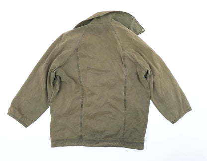 Womens UK Size S FOREVER 21 Green Jacket