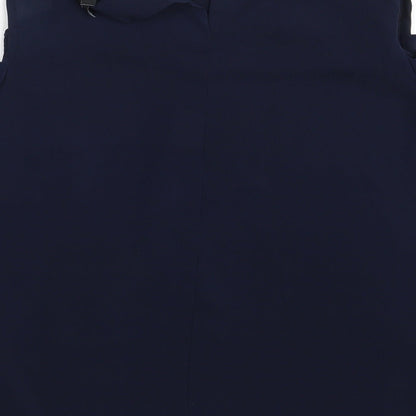 Womens UK Size 12 Atmosphere Blue Basic Blouse