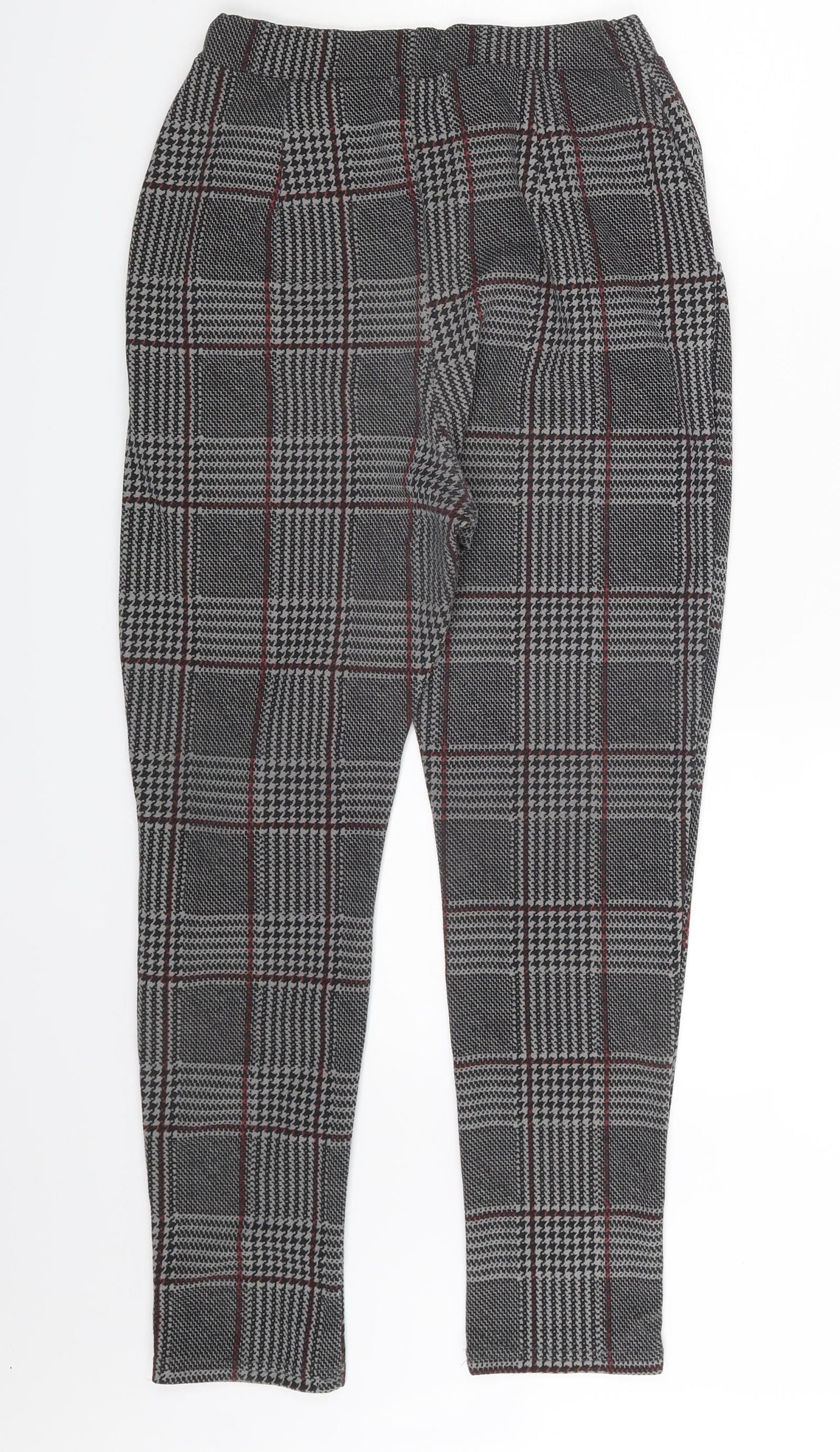 Womens UK Size 10 Boohoo Regular Fit  Multicoloured Trousers
