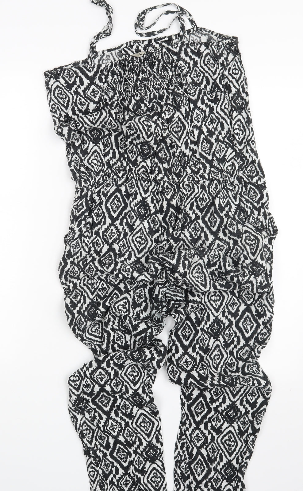 TU Womens Multicoloured Argyle/Diamond  Coverall One-Piece Size 8 L25 in