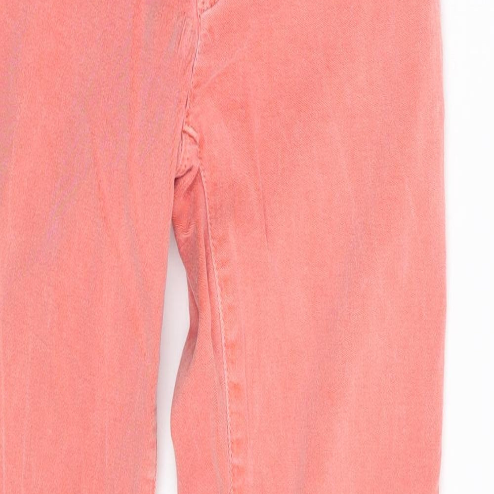 Hudson Girls Pink  Denim Skinny Jeans One Size