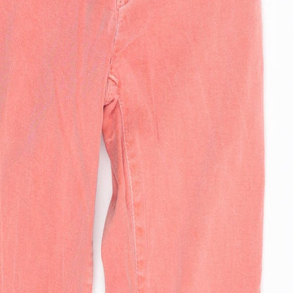 Hudson Girls Pink  Denim Skinny Jeans One Size