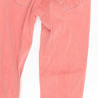 Hudson Girls Pink  Denim Skinny Jeans One Size