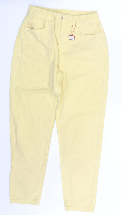 ASOS Womens Yellow  Denim Skinny Jeans Size 28 in L27 in