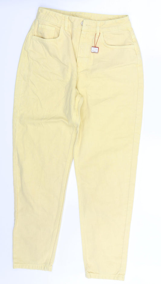 ASOS Womens Yellow  Denim Skinny Jeans Size 28 in L27 in