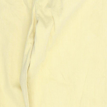 ASOS Womens Yellow  Denim Skinny Jeans Size 28 in L27 in