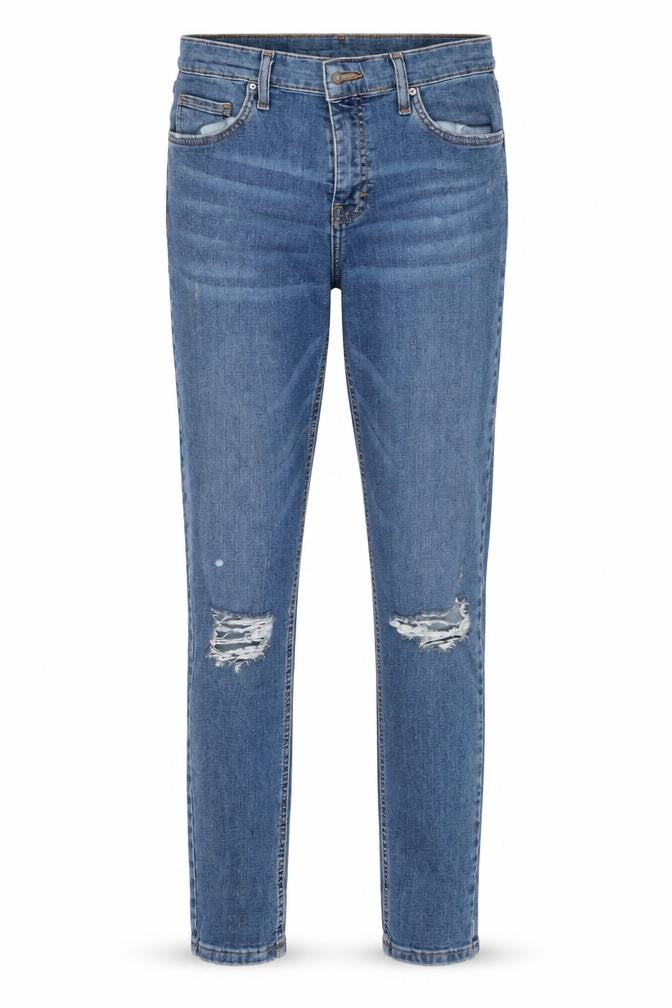 Womens UK Size 28 in Topshop Regular Fit Skinny Blue Jeans
