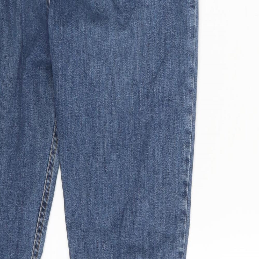 Topshop Womens Blue  Denim Skinny Jeans Size 28 in L34 in