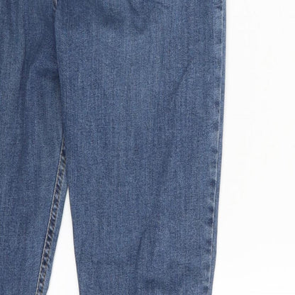 Topshop Womens Blue  Denim Skinny Jeans Size 28 in L34 in