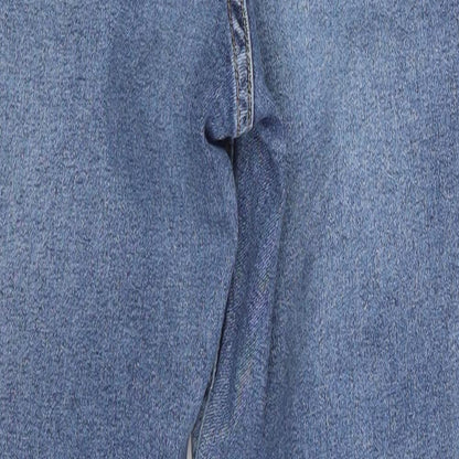 Topshop Womens Blue  Denim Skinny Jeans Size 28 in L24 in