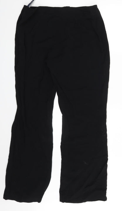 J Taylor Womens Black   Trousers  Size 16 L29 in