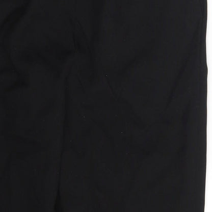 BM Collection Womens Black   Trousers  Size 10 L23 in