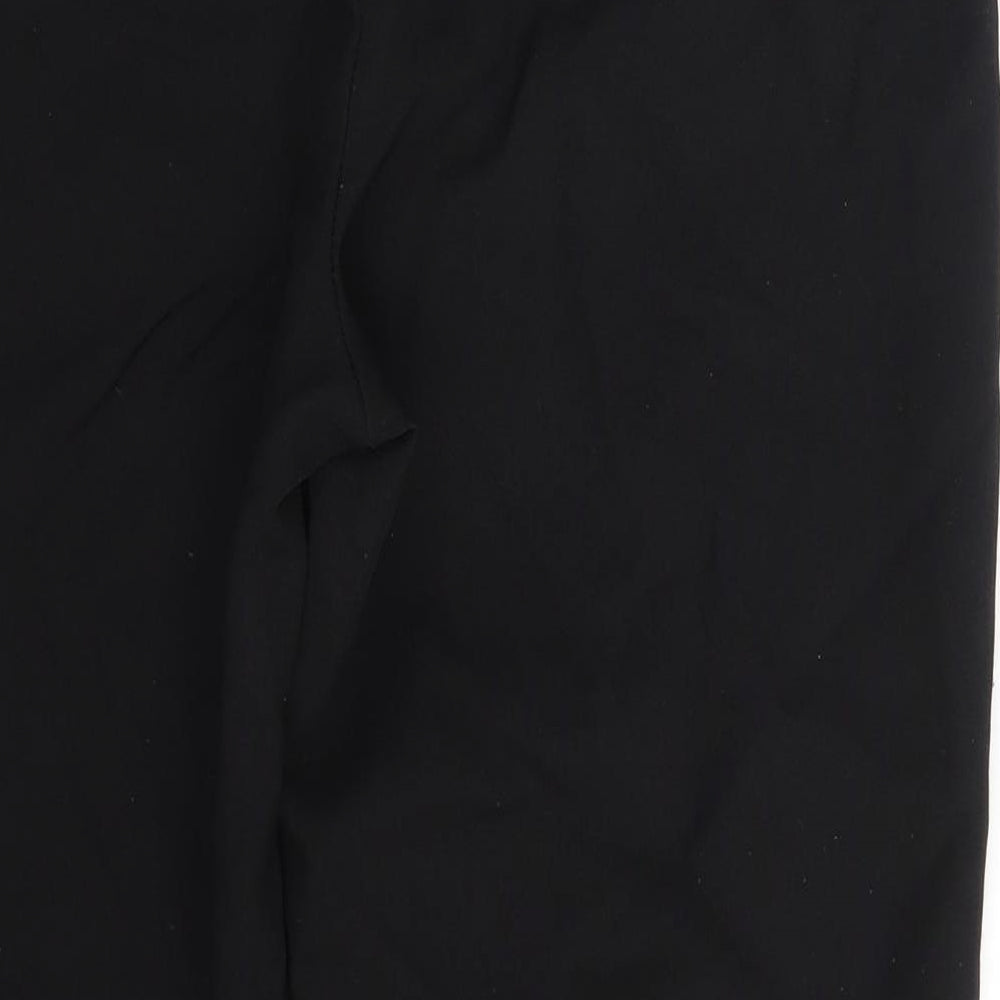 BM Collection Womens Black   Trousers  Size 10 L23 in
