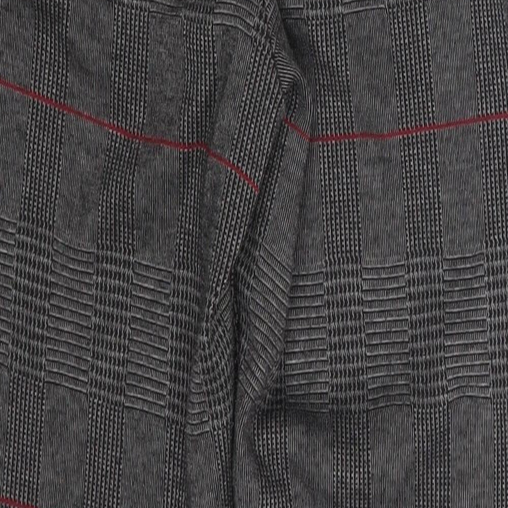 Prewo Womens Green Plaid  Sweatpants Trousers One Size L26 in