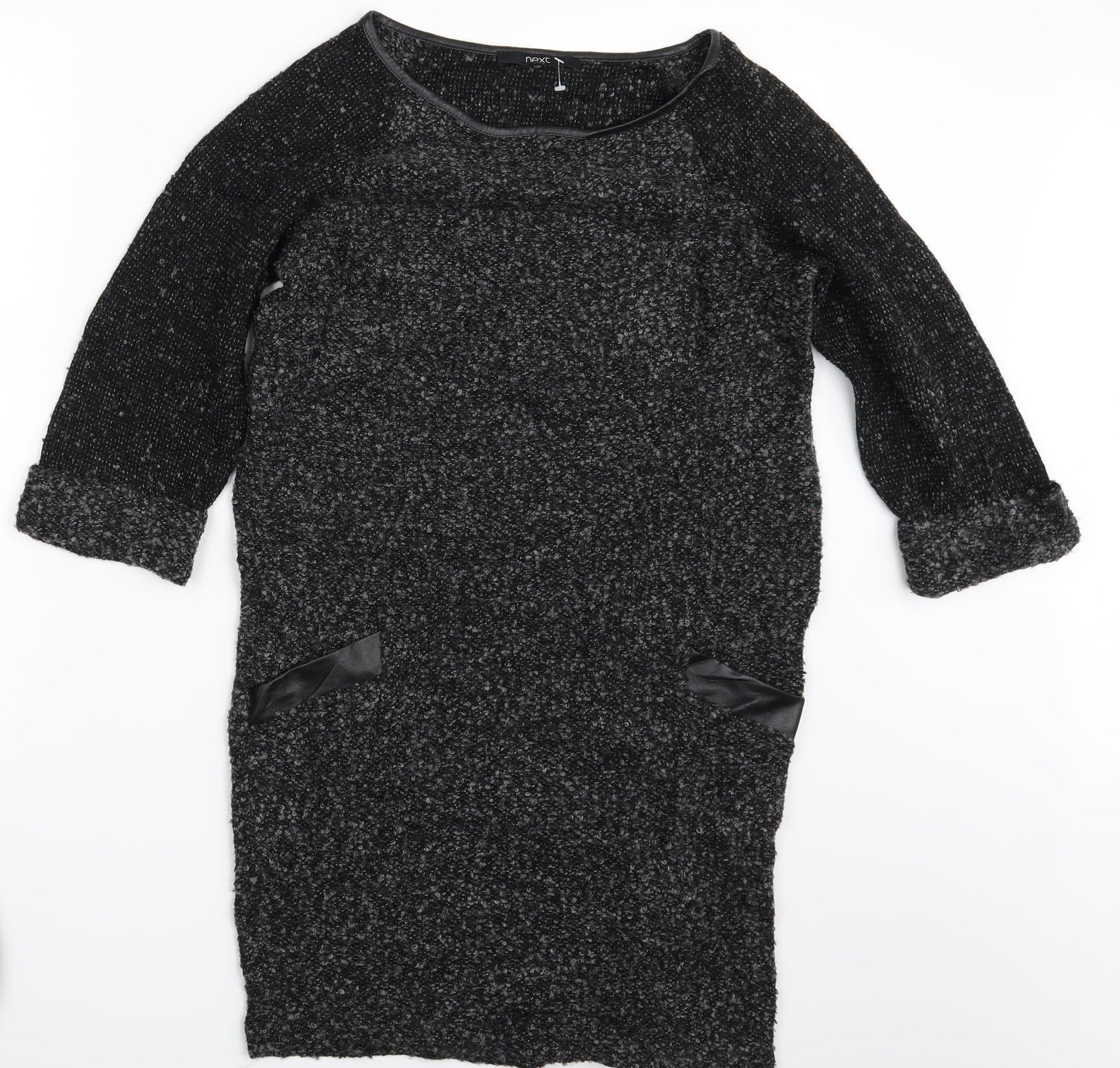 Womens UK Size 6 NEXT Grey Pullover Jumper