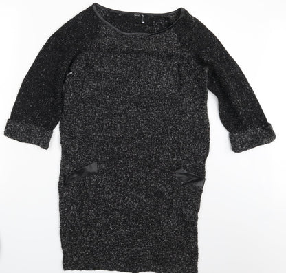 Womens UK Size 6 NEXT Grey Pullover Jumper