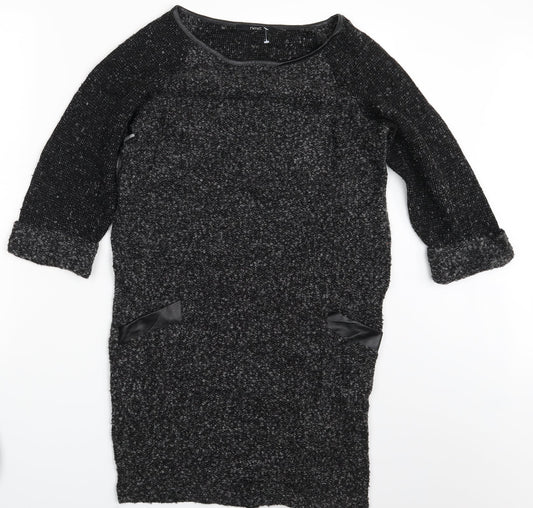 Womens UK Size 6 NEXT Grey Pullover Jumper