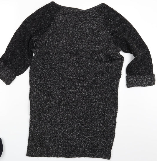 Womens UK Size 6 NEXT Grey Pullover Jumper