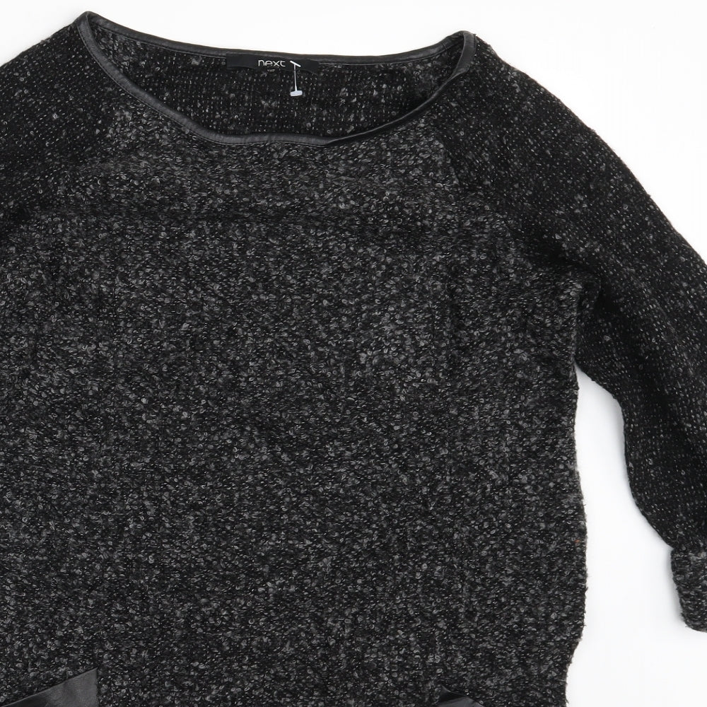 Womens UK Size 6 NEXT Grey Pullover Jumper