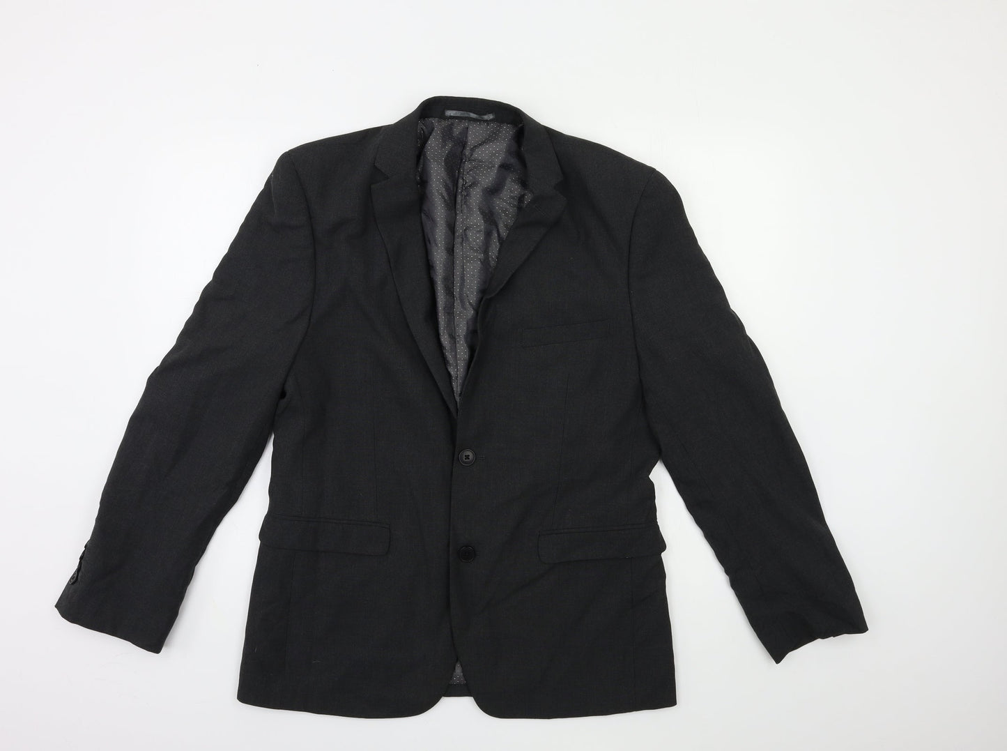 Mens UK Size 40 Tailor & Cutter Regular Grey Suit Jacket