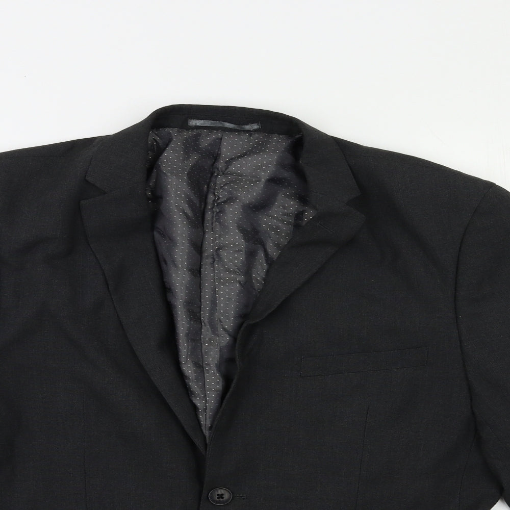 Mens UK Size 40 Tailor & Cutter Regular Grey Suit Jacket