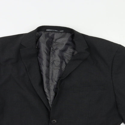Mens UK Size 40 Tailor & Cutter Regular Grey Suit Jacket