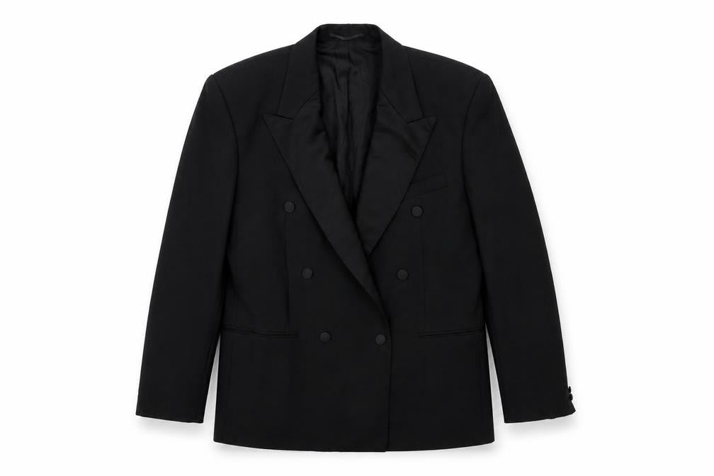 Mens UK Size 42 turo Regular Black Suit Jacket