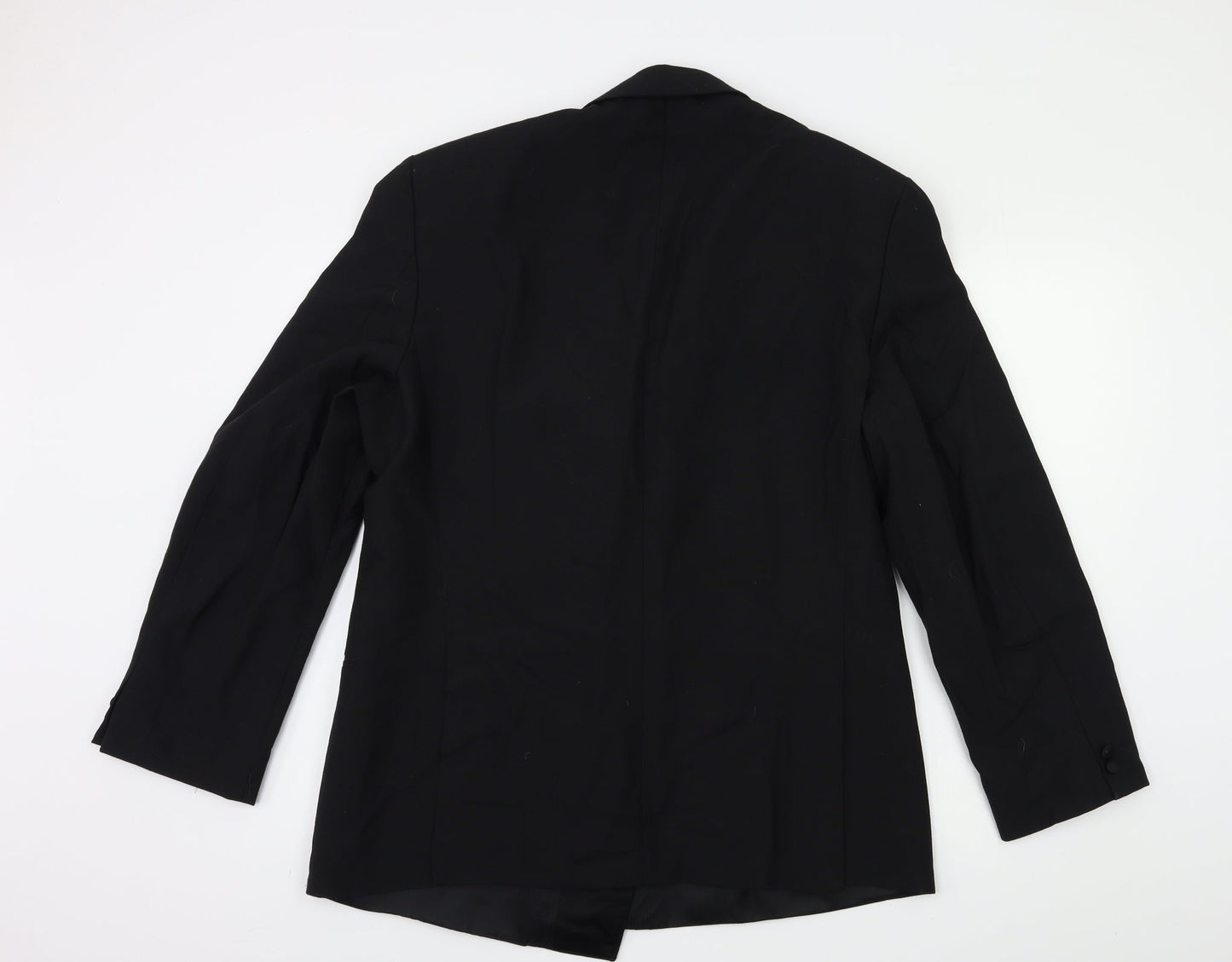 Mens UK Size 42 turo Regular Black Suit Jacket