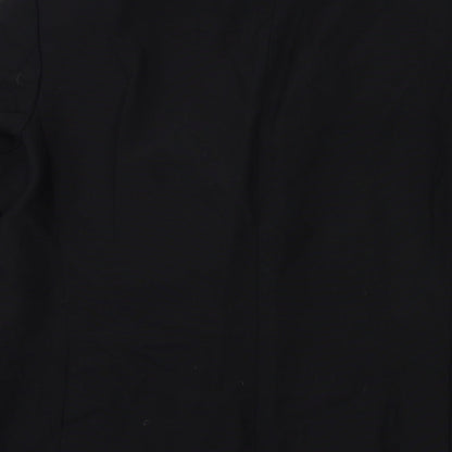 Mens UK Size 42 turo Regular Black Suit Jacket