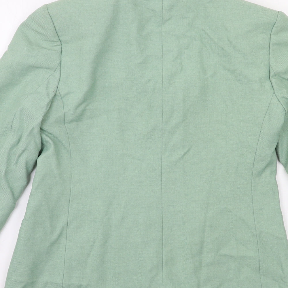 Debenhams Womens Green   Jacket Suit Jacket Size 10