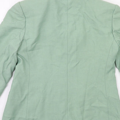 Debenhams Womens Green   Jacket Suit Jacket Size 10