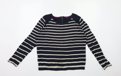 Womens UK Size 16 Marks and Spencer Black Pullover Jumper