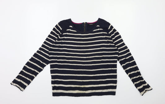 Womens UK Size 16 Marks and Spencer Black Pullover Jumper