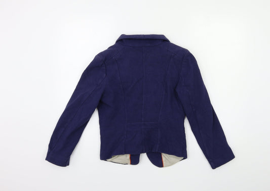 Womens UK Size 8 H&M Blue Jacket