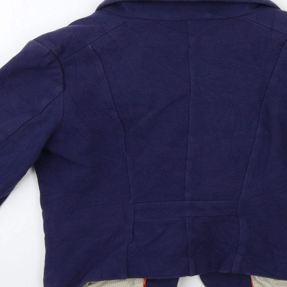 Womens UK Size 8 H&M Blue Jacket