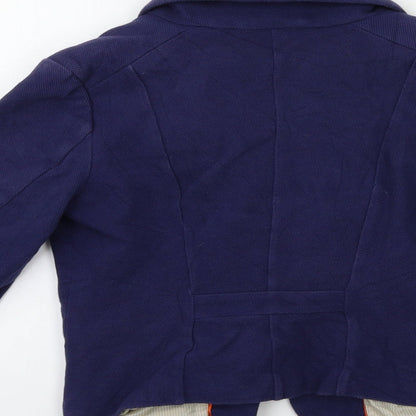 Womens UK Size 8 H&M Blue Jacket