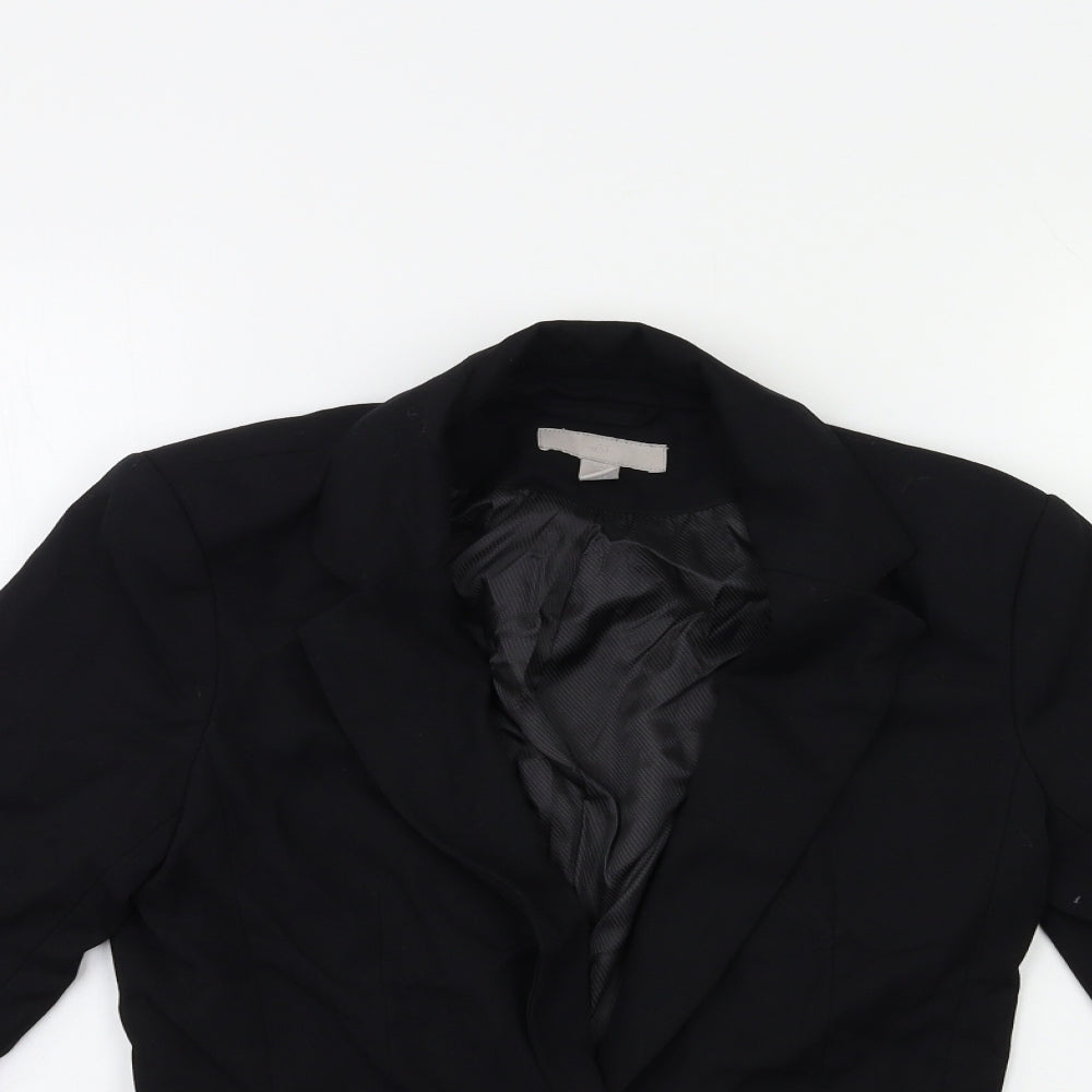 H&M Womens Black   Jacket Blazer Size 6